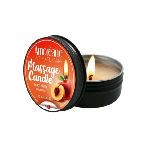 Amoreane Świeca do Masażu Massage Candle Peach Me Up 30ml Amoreane Świeca do Masażu Massage Candle Peach Me Up 30ml