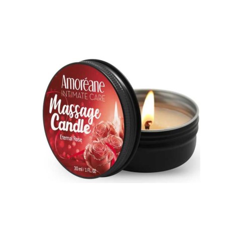 Amoreane Świeca do masażu Massage Candle Eternal Rose 30ml Amoreane Świeca do masażu Massage Candle Eternal Rose 30ml