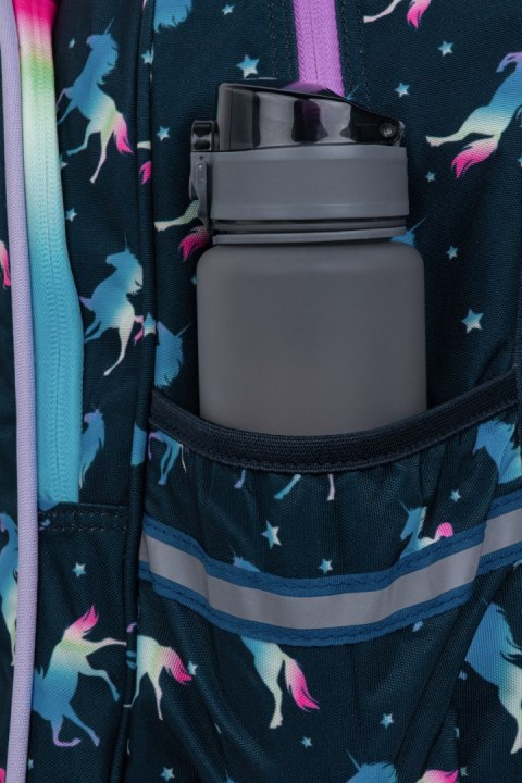 COOLPACK - JIMMY LED - PLECAK MŁODZIEŻOWY - BLUE UNICORN