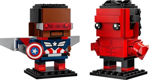 LEGO 40668 BrickHeadz Kapitan Ameryka Czerwony Hul LEGO 40668 BrickHeadz Kapitan Ameryka Czerwony Hul