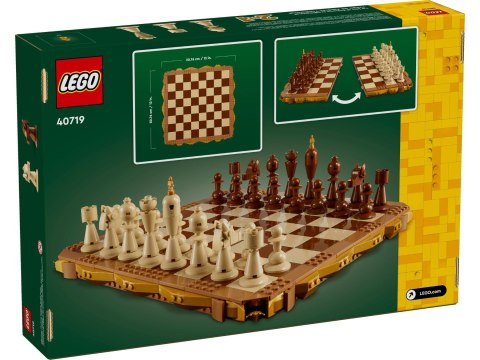 LEGO 40719 Tradycyjny zestaw szachów LEGO 40719 Tradycyjny zestaw szachów
