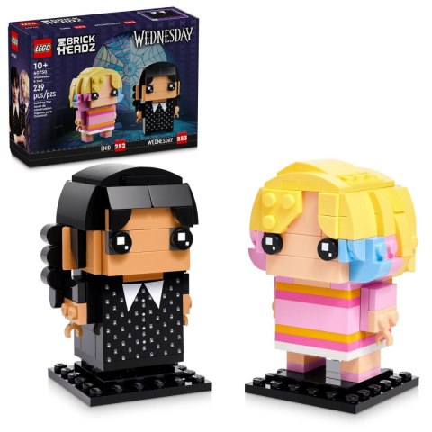 LEGO 40750 BrickHeadz Wednesday i Enid LEGO 40750 BrickHeadz Wednesday i Enid