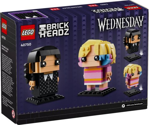 LEGO 40750 BrickHeadz Wednesday i Enid LEGO 40750 BrickHeadz Wednesday i Enid