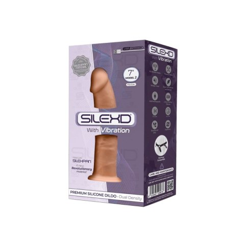 Silexd Wibrator Model 2 18 cm Vibration Flesh Silexd Wibrator Model 2 18 cm Vibration Flesh