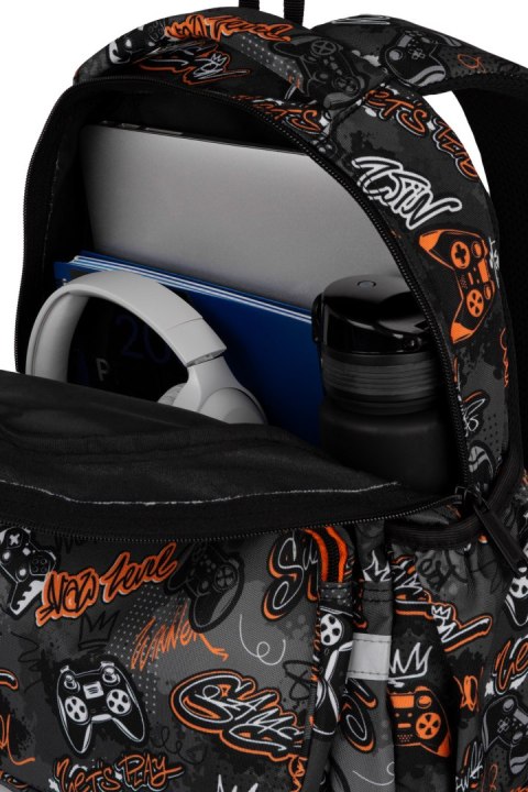 COOLPACK - JERRY - PLECAK MŁODZIEŻOWY - GAMER