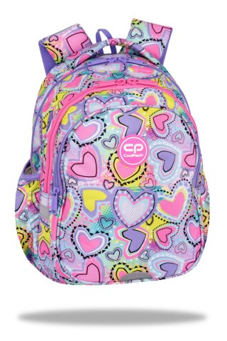 COOLPACK - JERRY - PLECAK MŁODZIEŻOWY - PASTEL HEART
