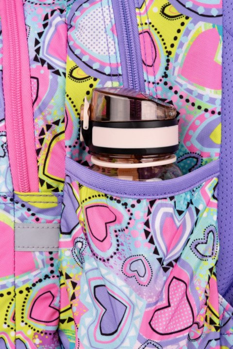 COOLPACK - JERRY - PLECAK MŁODZIEŻOWY - PASTEL HEART