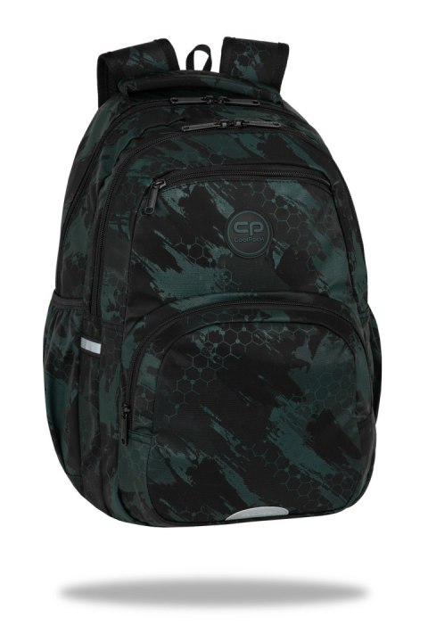 COOLPACK - PICK - PLECAK MŁODZIEŻOWY - TRACE TECHNIC GREEN