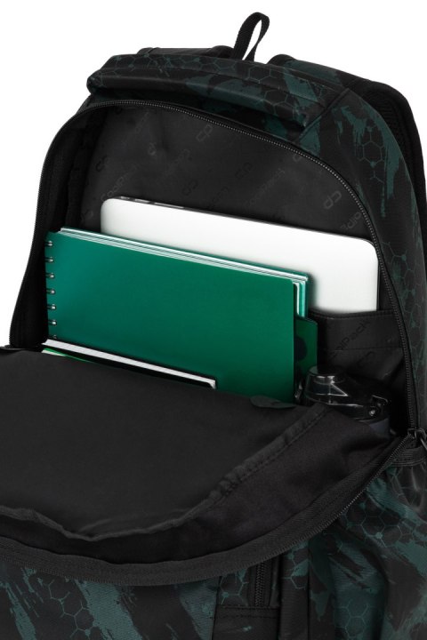 COOLPACK - PICK - PLECAK MŁODZIEŻOWY - TRACE TECHNIC GREEN