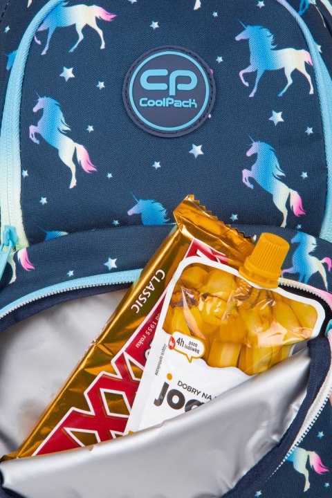 COOLPACK - SPINER TERMIC - PLECAK MŁODZIEŻOWY - BLUE UNICORN