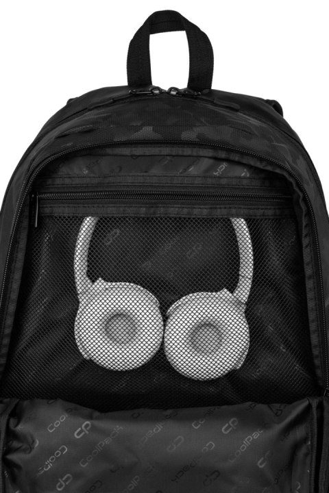COOLPACK - TROOPER - PLECAK MŁODZIEŻOWY - BLACK