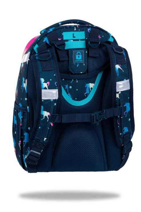 COOLPACK - TURTLE - PLECAK MŁODZIEŻOWY - BLUE UNICORN