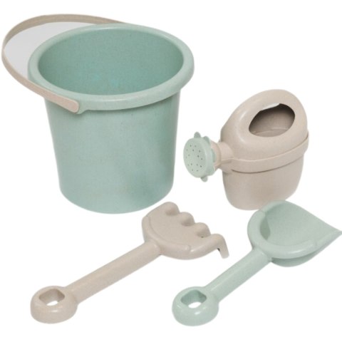 Sand set №1 (bucket, watering can, shovel, rake) ( Sand set №1 (bucket, watering can, shovel, rake) (