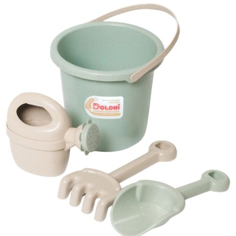 Sand set №1 (bucket, watering can, shovel, rake) ( Sand set №1 (bucket, watering can, shovel, rake) (