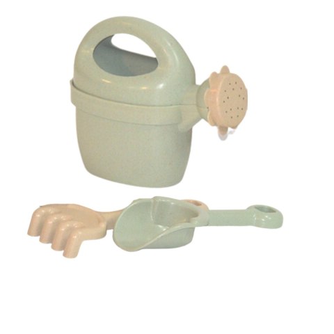Sand set №1 (bucket, watering can, shovel, rake) Sand set №1 (bucket, watering can, shovel, rake)