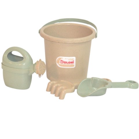 Sand set №1 (bucket, watering can, shovel, rake) Sand set №1 (bucket, watering can, shovel, rake)