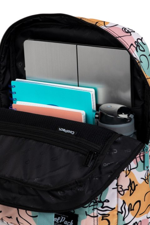 COOLPACK - BLIS - PLECAK MŁODZIEŻOWY - ART DECO COOLPACK - BLIS - PLECAK MŁODZIEŻOWY - ART DECO