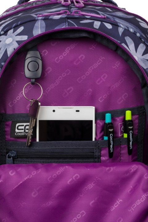 COOLPACK - FACTOR - PLECAK MŁODZIEŻOWY - SHY FLOWER