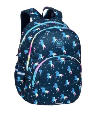COOLPACK - RIDER - PLECAK MŁODZIEŻOWY - BLUE UNICORN