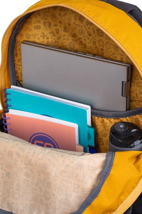 COOLPACK - RIDER - PLECAK MŁODZIEŻOWY - MUSTARD COOLPACK - RIDER - PLECAK MŁODZIEŻOWY - MUSTARD