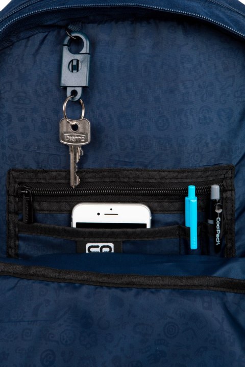 COOLPACK - RIDER - PLECAK MŁODZIEŻOWY - RPET BLUE COOLPACK - RIDER - PLECAK MŁODZIEŻOWY - RPET BLUE