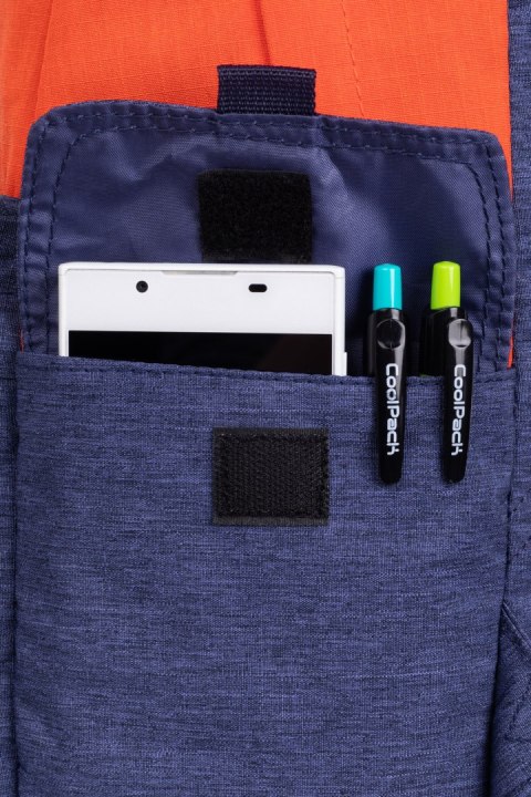 COOLPACK - SONIC - PLECAK MŁODZIEŻOWY - ORANGE COOLPACK - SONIC - PLECAK MŁODZIEŻOWY - ORANGE