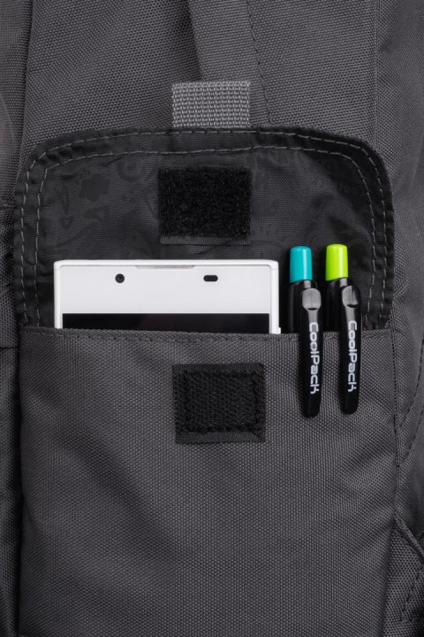COOLPACK - SONIC - PLECAK MŁODZIEŻOWY - RPET GREY COOLPACK - SONIC - PLECAK MŁODZIEŻOWY - RPET GREY