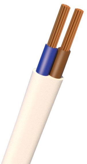 PRZEWÓD KABEL LINKA OMYp H03VVH2F 2X0,5 CZARNY 100 PRZEWÓD KABEL LINKA OMYp H03VVH2F 2X0,5 CZARNY 100