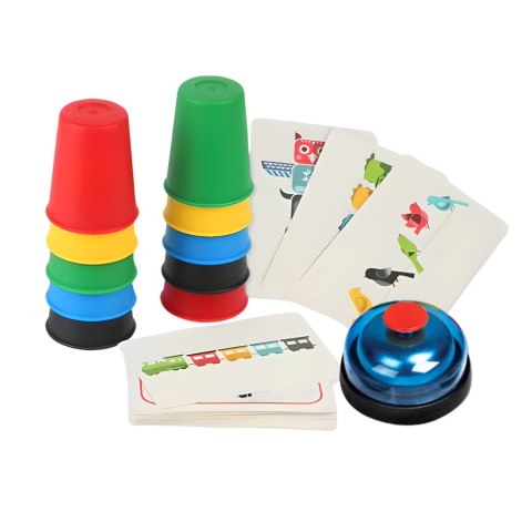 Small folding cup game