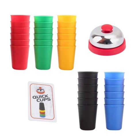 Small folding cup game