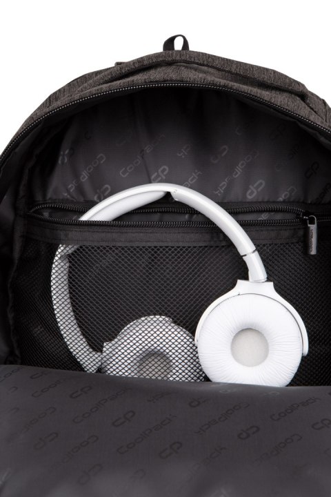 COOLPACK - ARMY GRIF - PLECAK MŁODZIEŻOWY - BLACK