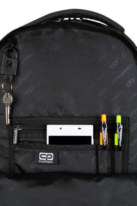 COOLPACK - BREAK - PLECAK MŁODZIEŻOWY - SNOW BLACK COOLPACK - BREAK - PLECAK MŁODZIEŻOWY - SNOW BLACK