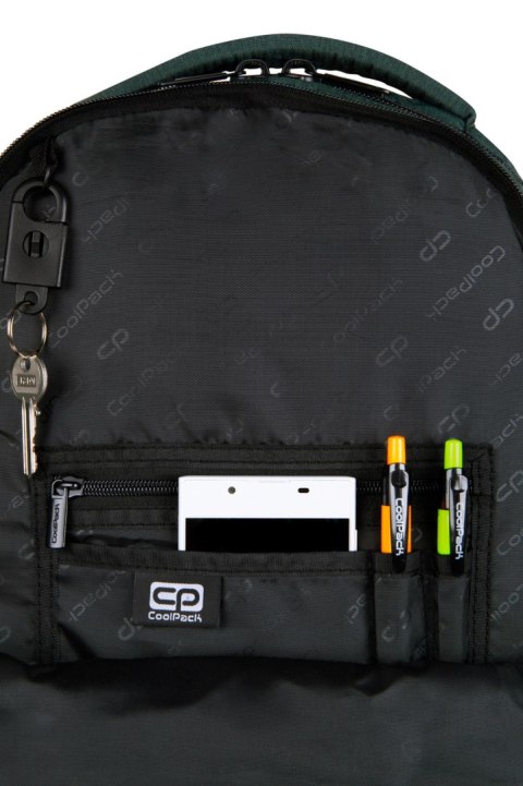 COOLPACK - BREAK - PLECAK MŁODZIEŻOWY - SNOW GREEN COOLPACK - BREAK - PLECAK MŁODZIEŻOWY - SNOW GREEN