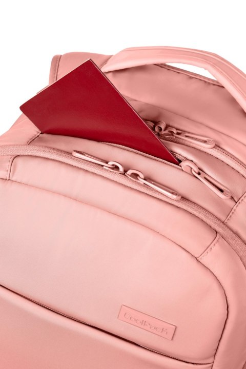 COOLPACK - FORCE - PLECAK BIZNESOWY - POWDER PINK COOLPACK - FORCE - PLECAK BIZNESOWY - POWDER PINK