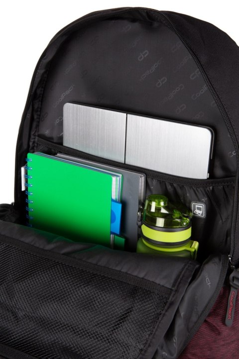 COOLPACK - IMPACT - PLECAK MŁODZIEŻOWY - BURGUND COOLPACK - IMPACT - PLECAK MŁODZIEŻOWY - BURGUND