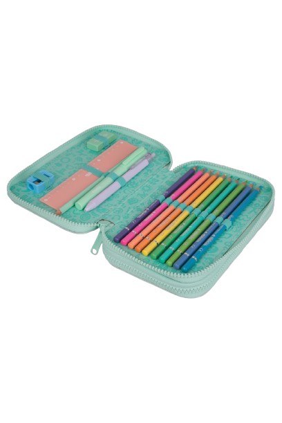 COOLPACK - JUMPER 2 - PIÓRNIK PODWÓJNY Z WYPOSAŻENIEM - PASTEL / POWDER MINT COOLPACK - JUMPER 2 - PIÓRNIK PODWÓJNY Z WYPOSAŻENIEM - PASTEL / POWDER MINT