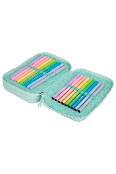 COOLPACK - JUMPER 2 - PIÓRNIK PODWÓJNY Z WYPOSAŻENIEM - PASTEL / POWDER MINT COOLPACK - JUMPER 2 - PIÓRNIK PODWÓJNY Z WYPOSAŻENIEM - PASTEL / POWDER MINT