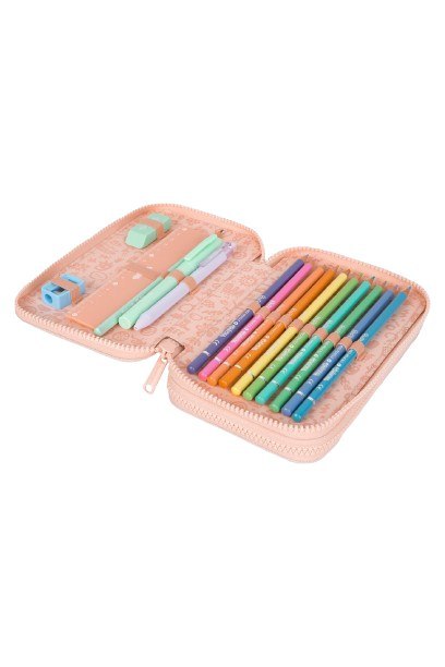 COOLPACK - JUMPER 2 - PIÓRNIK PODWÓJNY Z WYPOSAŻENIEM - PASTEL / POWDER PEACH COOLPACK - JUMPER 2 - PIÓRNIK PODWÓJNY Z WYPOSAŻENIEM - PASTEL / POWDER PEACH