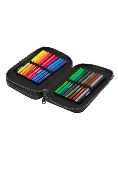 COOLPACK - JUMPER 2 - PIÓRNIK PODWÓJNY Z WYPOSAŻENIEM - RPET GREY COOLPACK - JUMPER 2 - PIÓRNIK PODWÓJNY Z WYPOSAŻENIEM - RPET GREY