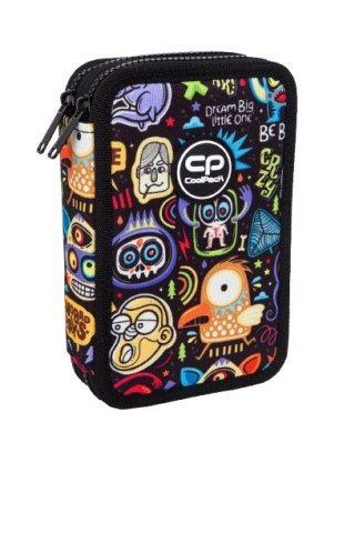 COOLPACK - JUMPER 2 - PIÓRNIK PODWÓJNY Z WYPOSAŻENIEM - SCARY STICKERS
