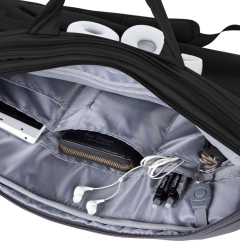 COOLPACK - LARGEN - TORBA NA RAMIĘ - BLACK COOLPACK - LARGEN - TORBA NA RAMIĘ - BLACK