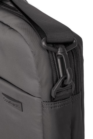 COOLPACK - LARGEN - TORBA NA RAMIĘ - DARK GREY