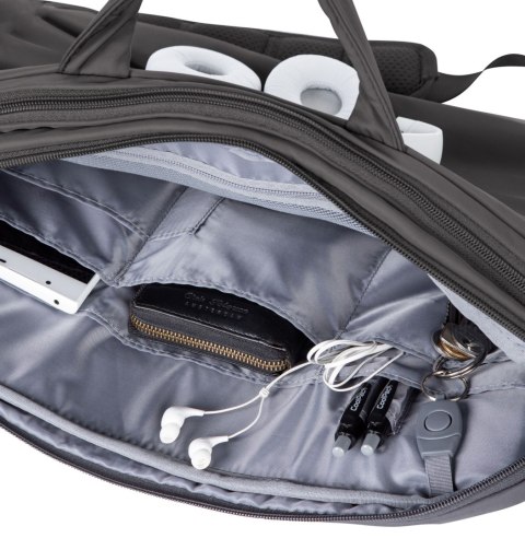 COOLPACK - LARGEN - TORBA NA RAMIĘ - DARK GREY COOLPACK - LARGEN - TORBA NA RAMIĘ - DARK GREY