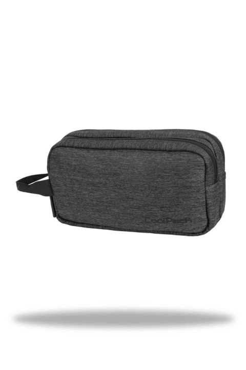 COOLPACK - PRIMO - SASZETKA PODWÓJNA - GREY/GREEN COOLPACK - PRIMO - SASZETKA PODWÓJNA - GREY/GREEN