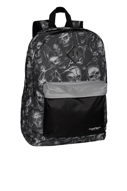 COOLPACK - SCOUT - PLECAK MŁODZIEŻOWY - SKULLS COOLPACK - SCOUT - PLECAK MŁODZIEŻOWY - SKULLS