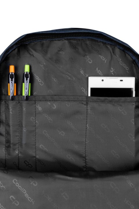 COOLPACK - SCOUT - PLECAK MŁODZIEŻOWY - SNOW DARK BLUE COOLPACK - SCOUT - PLECAK MŁODZIEŻOWY - SNOW DARK BLUE