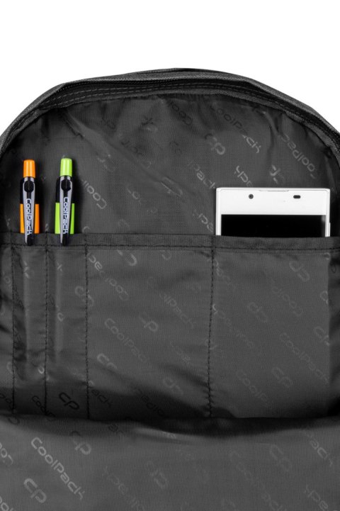 COOLPACK - SCOUT - PLECAK MŁODZIEŻOWY - SNOW GREY COOLPACK - SCOUT - PLECAK MŁODZIEŻOWY - SNOW GREY