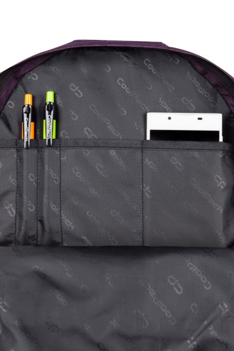 COOLPACK - SCOUT - PLECAK MŁODZIEŻOWY - SNOW PLUM COOLPACK - SCOUT - PLECAK MŁODZIEŻOWY - SNOW PLUM