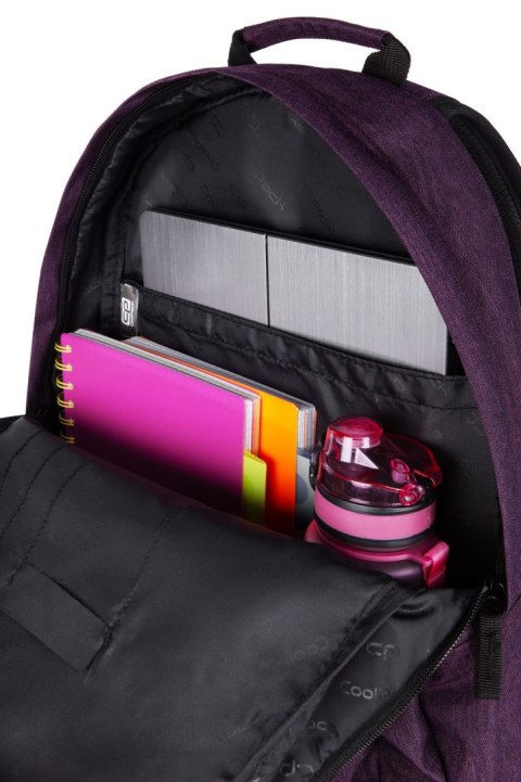 COOLPACK - SCOUT - PLECAK MŁODZIEŻOWY - SNOW PLUM COOLPACK - SCOUT - PLECAK MŁODZIEŻOWY - SNOW PLUM