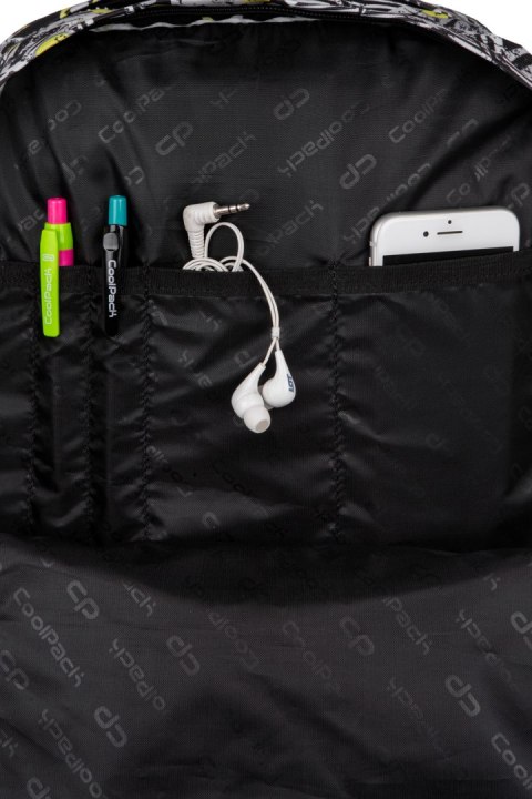 COOLPACK - SCOUT - PLECAK MŁODZIEŻOWY - TIC TAC COOLPACK - SCOUT - PLECAK MŁODZIEŻOWY - TIC TAC